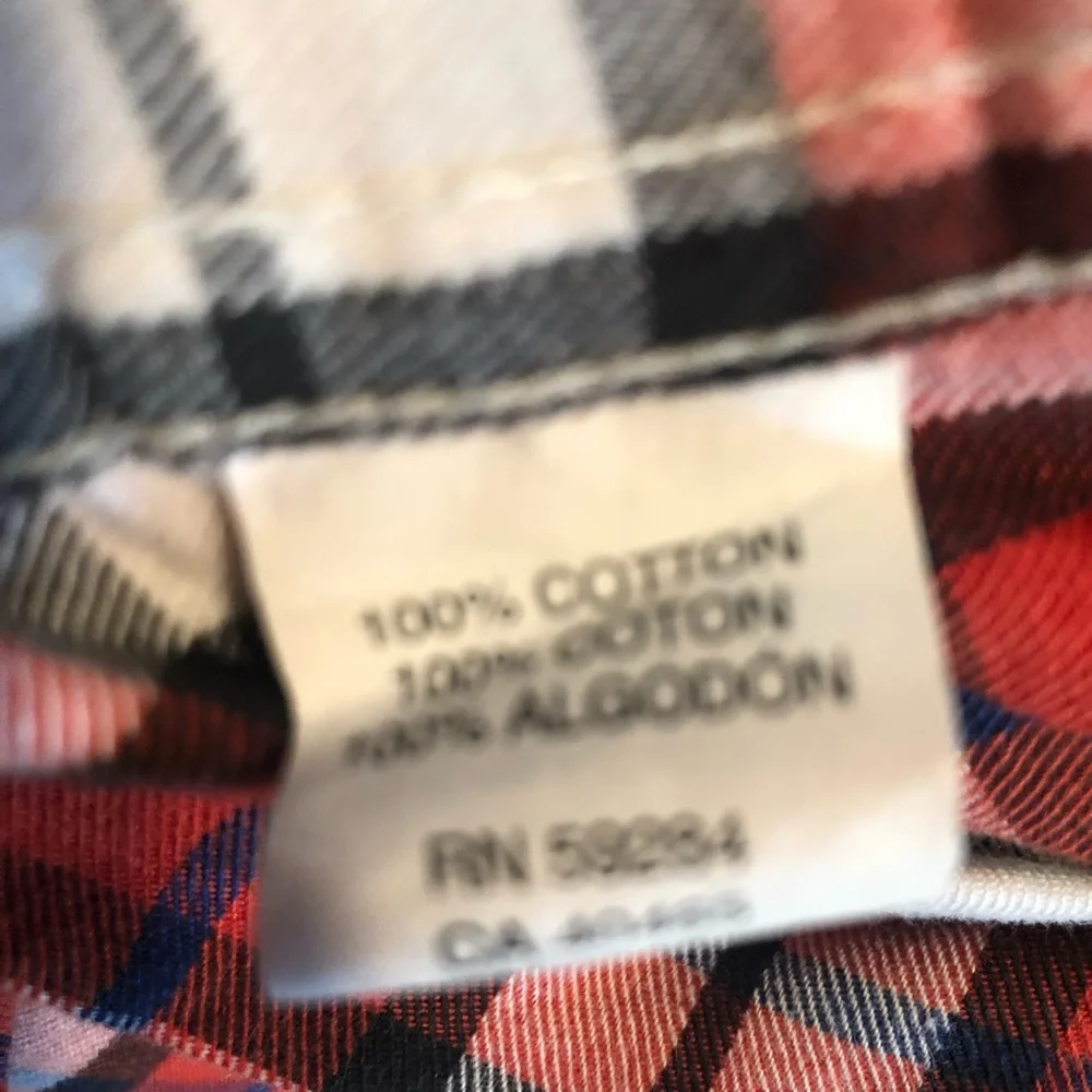 The Children’s Place Plaid Flannel Shirt M(7-8)